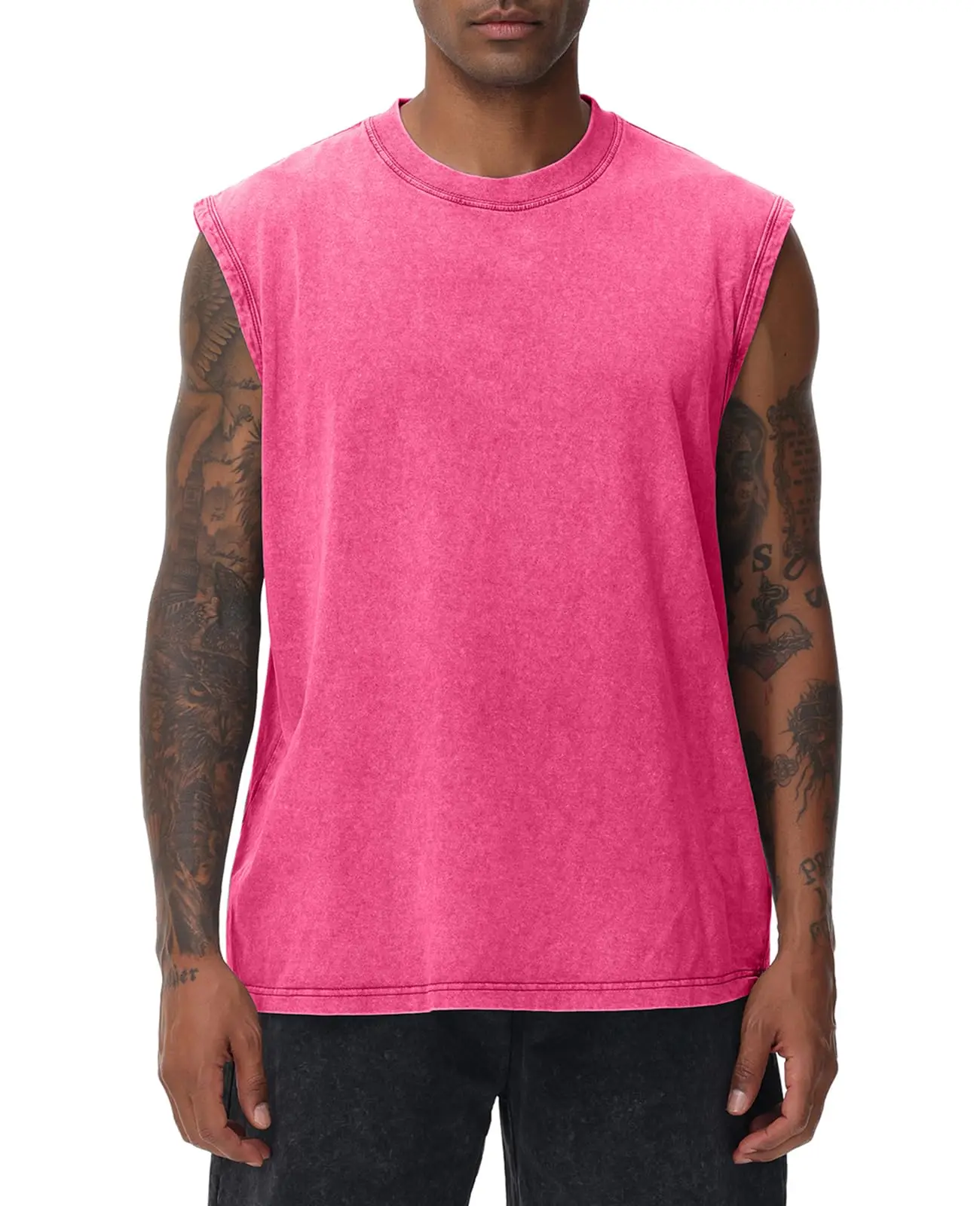 Dragon Ball Super Saiyan Goku Ultra Instinct High PTTT0604 Washed Vintage Tank Top 9 - Dragon Ball Store S31d4f2e093194879bfc92120b6266a8ee - Dragon Ball Store