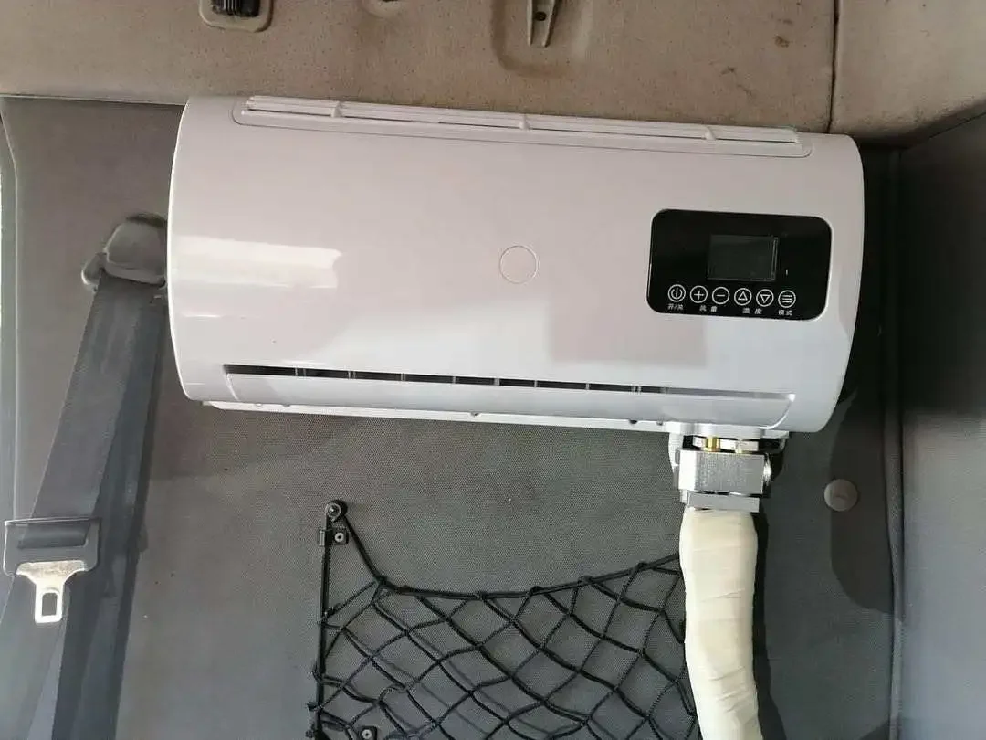 Mini Split Quiet And Comfortable 24v 12v Air Conditioner For Truck RV Excavator 3800 10000 Btu 6