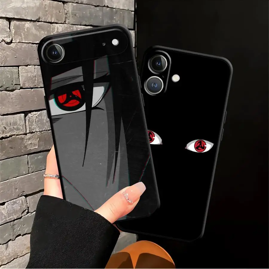 Black Soft Anime Ninja Phone Cover Case
