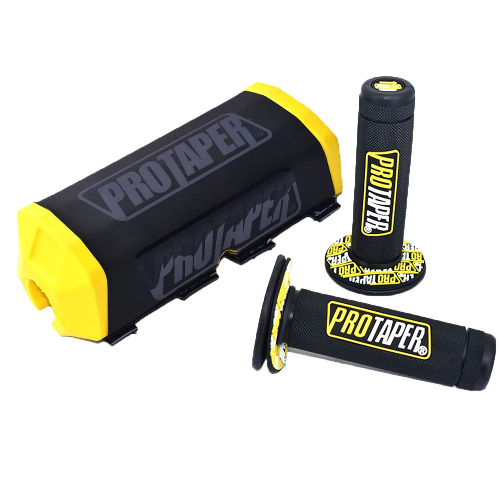 Dirt Pit bike Handle grips Pro taper PROTECTOR MOTOCROSS BAR Handlebar Breast Pad & For CRF YZF KLX BSE Kayo - Image 5