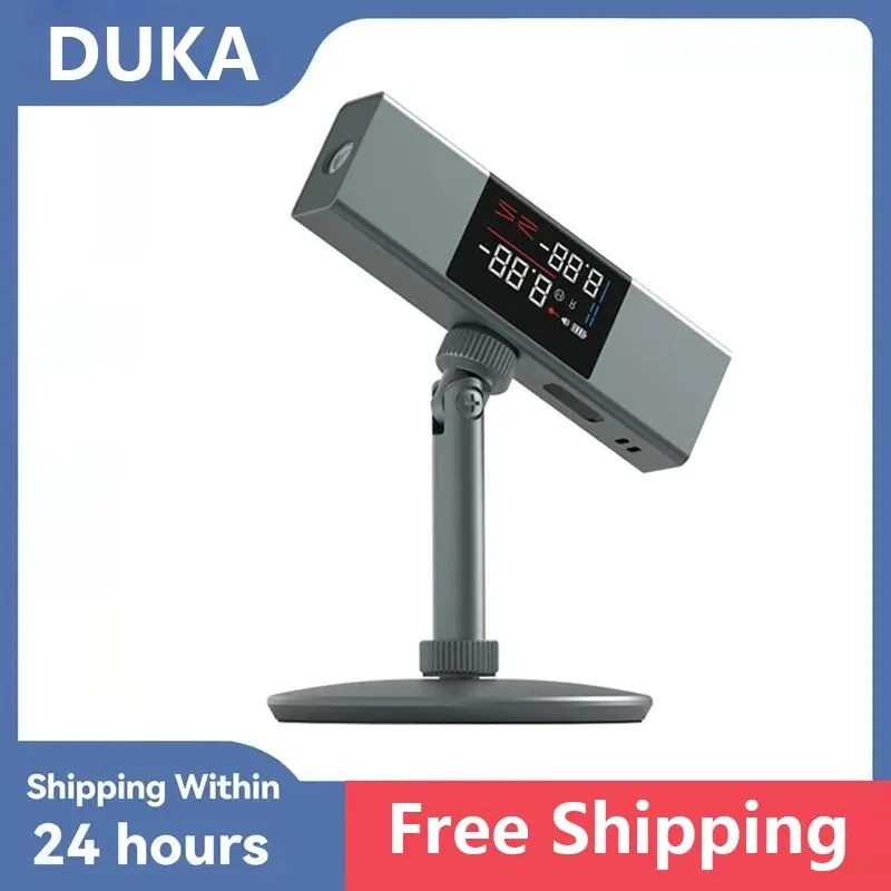  DUKA Atuman LI1 Laser Protractor Digital Inclinometer Angle Measure 2 in 1 Laser Level Ruler Type-C Charging Laser Measurement 