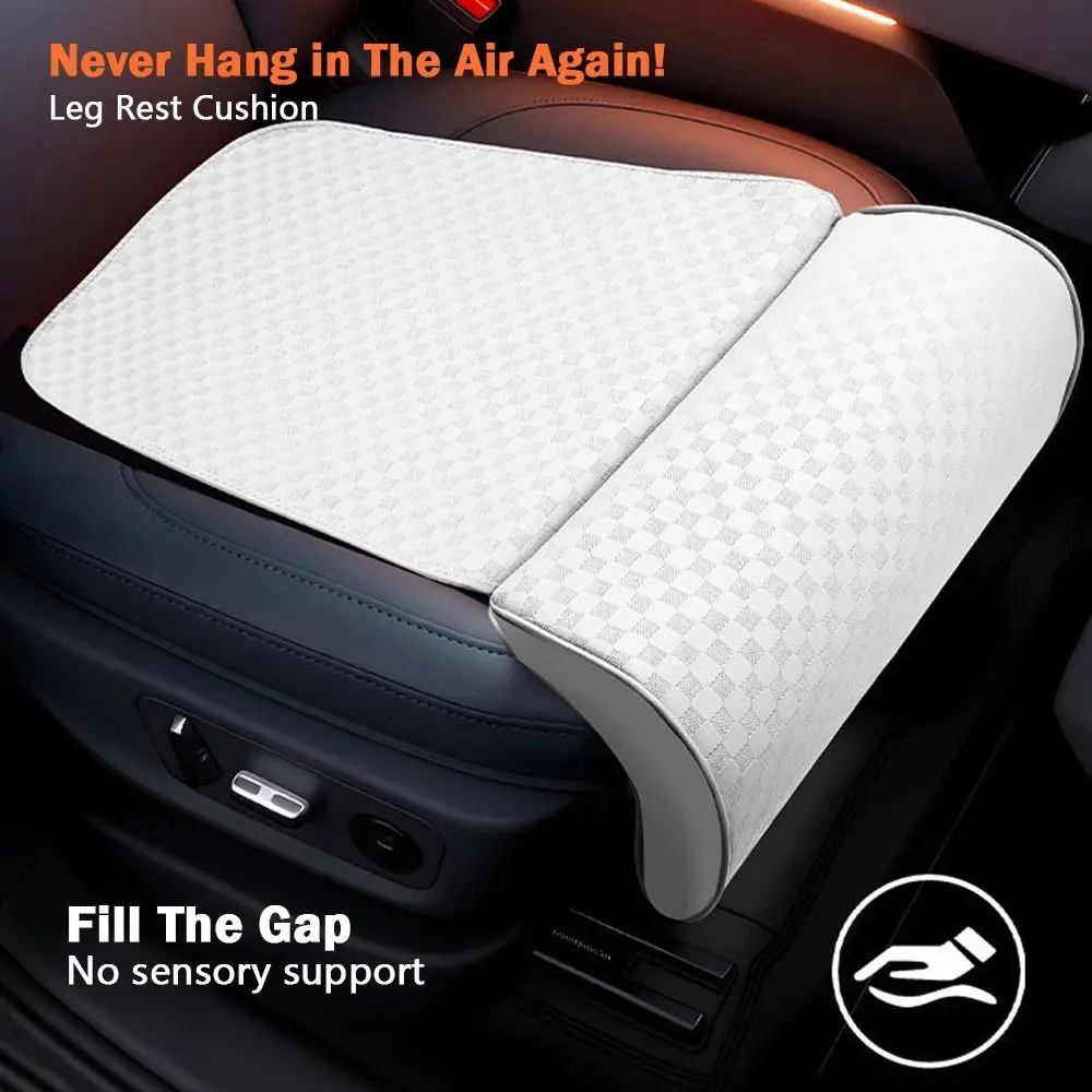 유니버설 카시트 다리 받침대 메모리폼 통기성 시트 확장 다리 쿠션 간편 세척 편안함