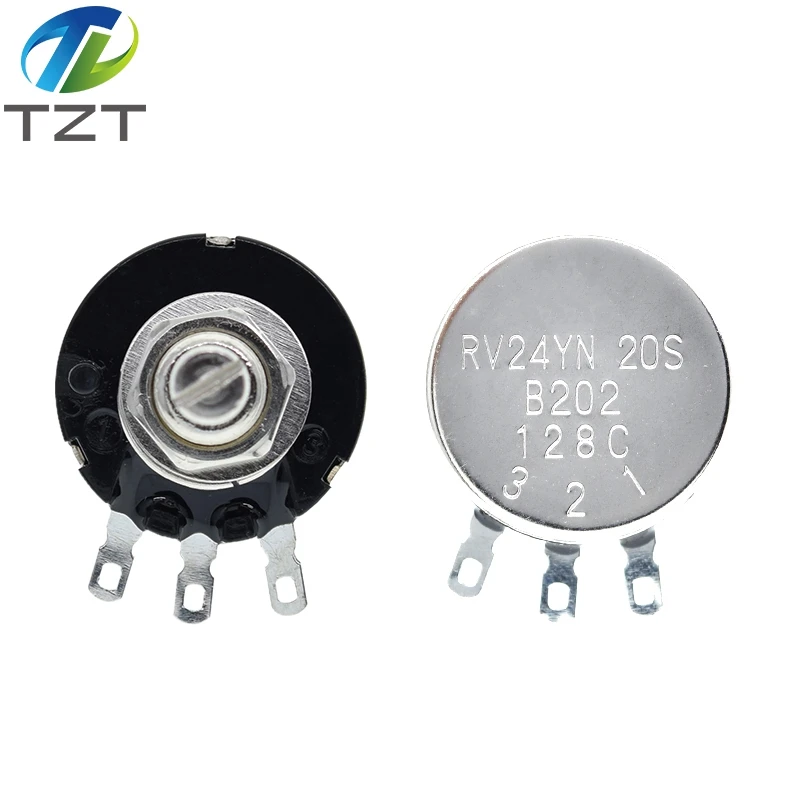 1pcs RV24YN20S B201-B504 B105 500 ohm-200K ohm Potentiometer multiturn potentiometer linear potentiometer rotary potentiometer potentiometer kit trimmer potentiometer
