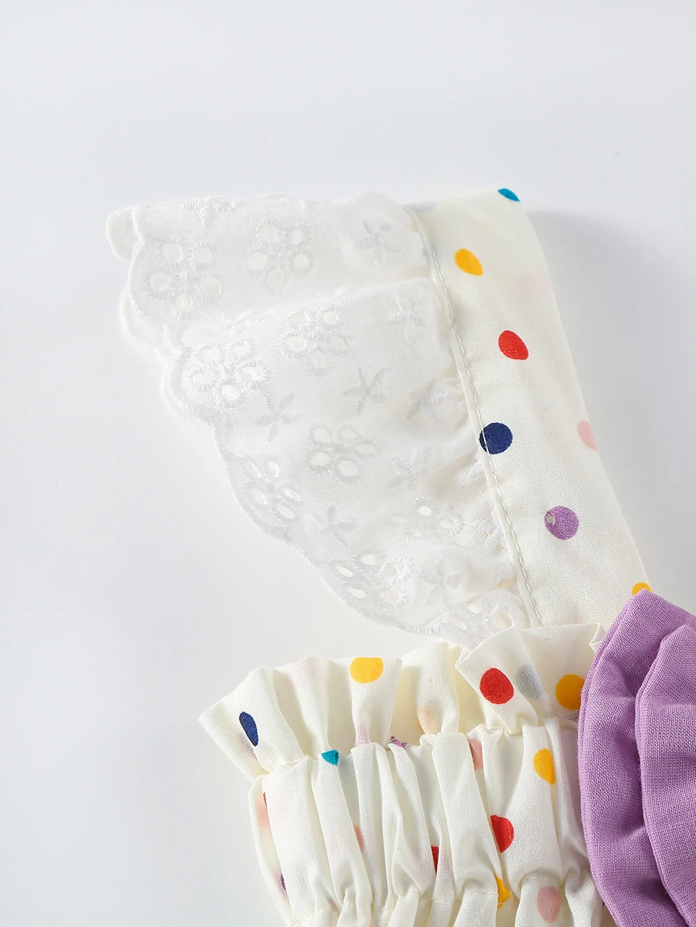 Colorful Dot Girls Sleeveless Bodysuit