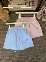 High Waist Casual Striped Sports orts Women's Summer 2025 New Slimming Outdoor Home Hot Pants Straight Leg Pants