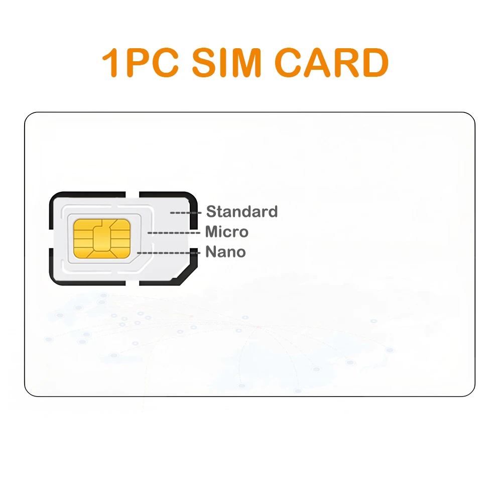 SinoTrack Global M2M 1 Year Card SIM Card 2G 3G 4G 30MB Per Month for GPS Tracker Tracking Device Smart lOT SIM Card ST-901L J16