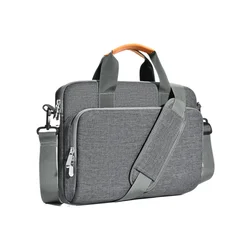 Versatile Laptop Handbag Briefcase - Sleek and Stylish Notebook Sleeve - 15 - 15.4 (Gray)