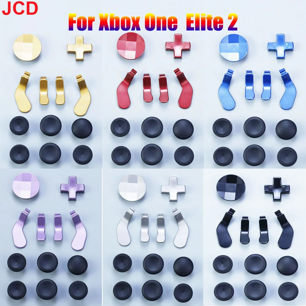 

JCD Analog Buttons For Xbox Elite Series 2 Gamepad Thumbsticks Grips Adjustment Tool D-Pad Paddles Trigger Stick