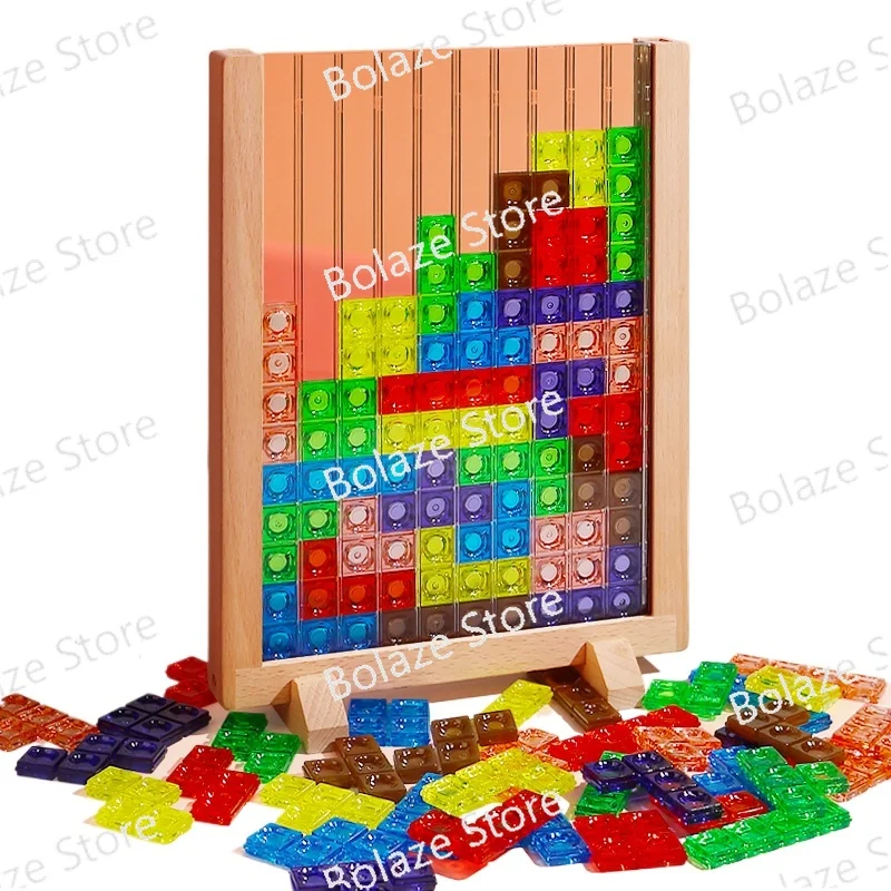 

3D Puzzle Blocks, Thinking Training, Early Education, Tetris Children's Puzzle Toys