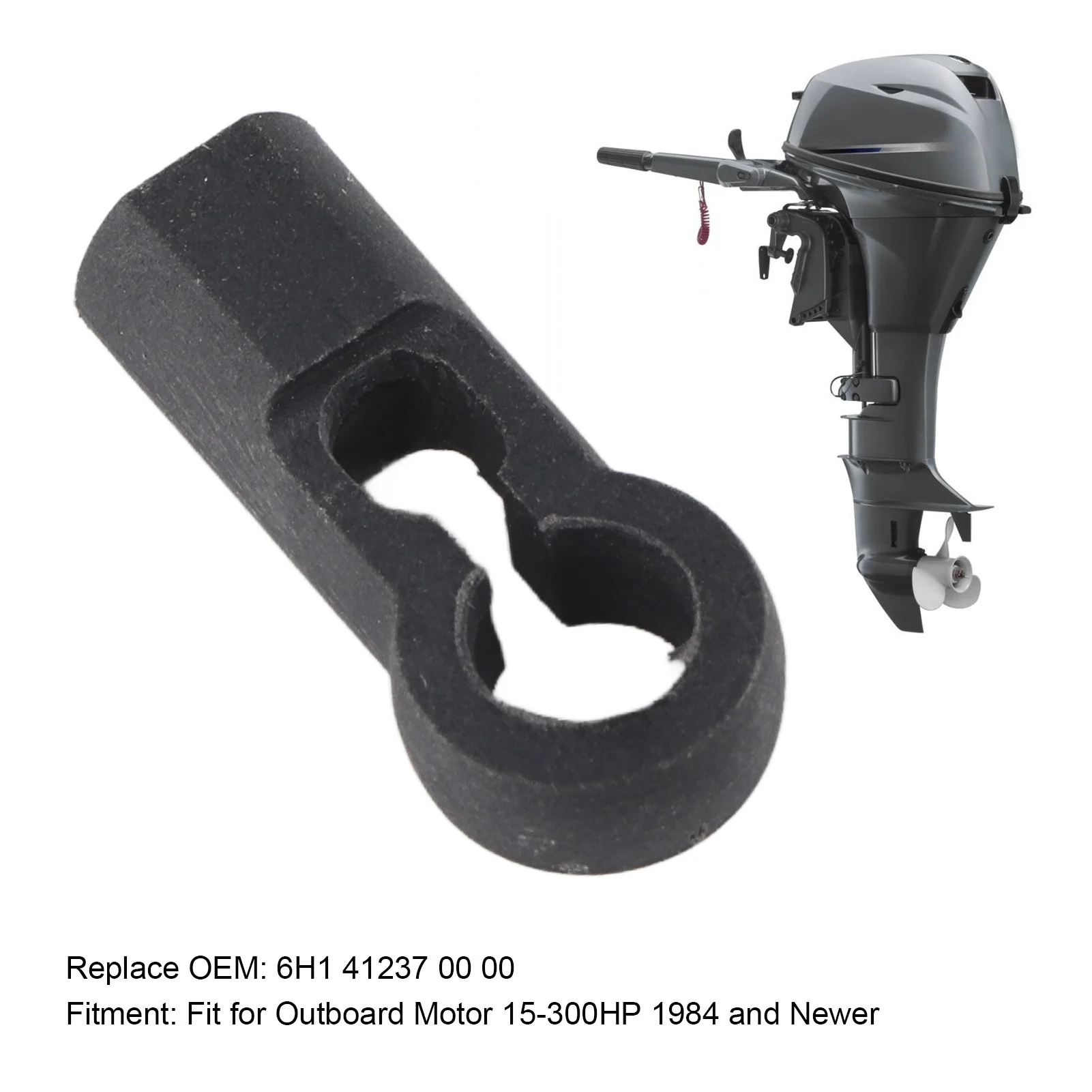 Nylon Joint Link 6H1 41237 00 00 Replacement For Outboard Motor 15-300HP 1984 And Newer