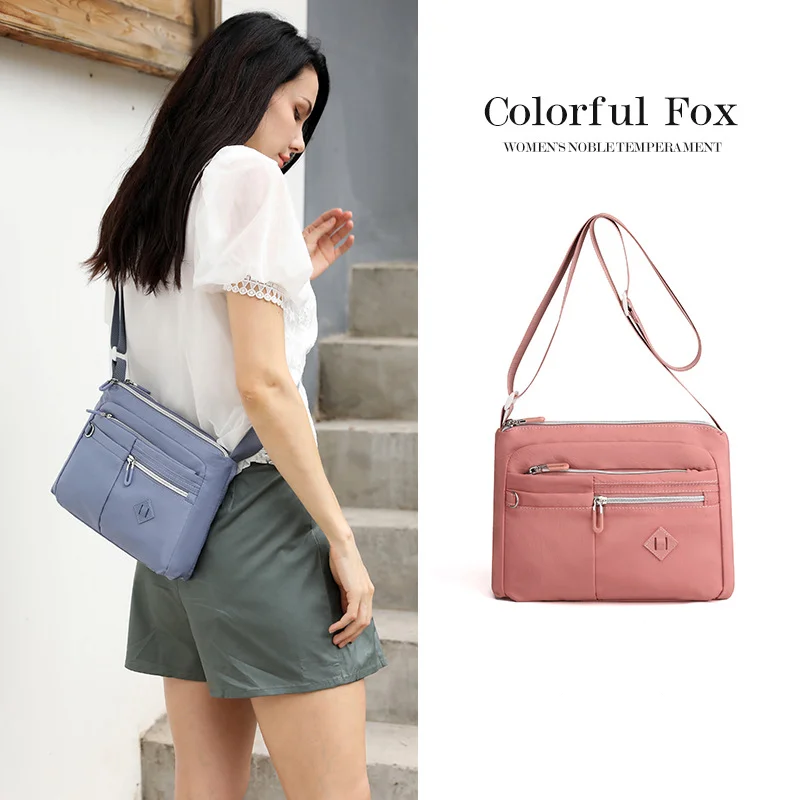 

Simple shoulder crossbody bag ladies large capacity versatile waterproof