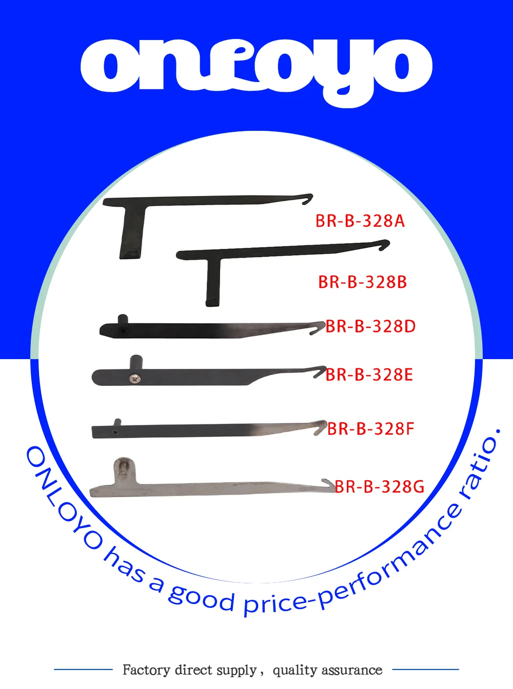 Hook Knife For TAJIMA FEIYA And Chinese Computer Embroidery Machine Spare Parts Length 135mm  Width 46mm 52mm
