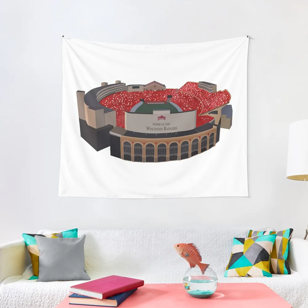 

Camp Randall Tapestry Room Decoration Aesthetic Korean Room Decor Home Decorating Decoration For Rooms Tapestry