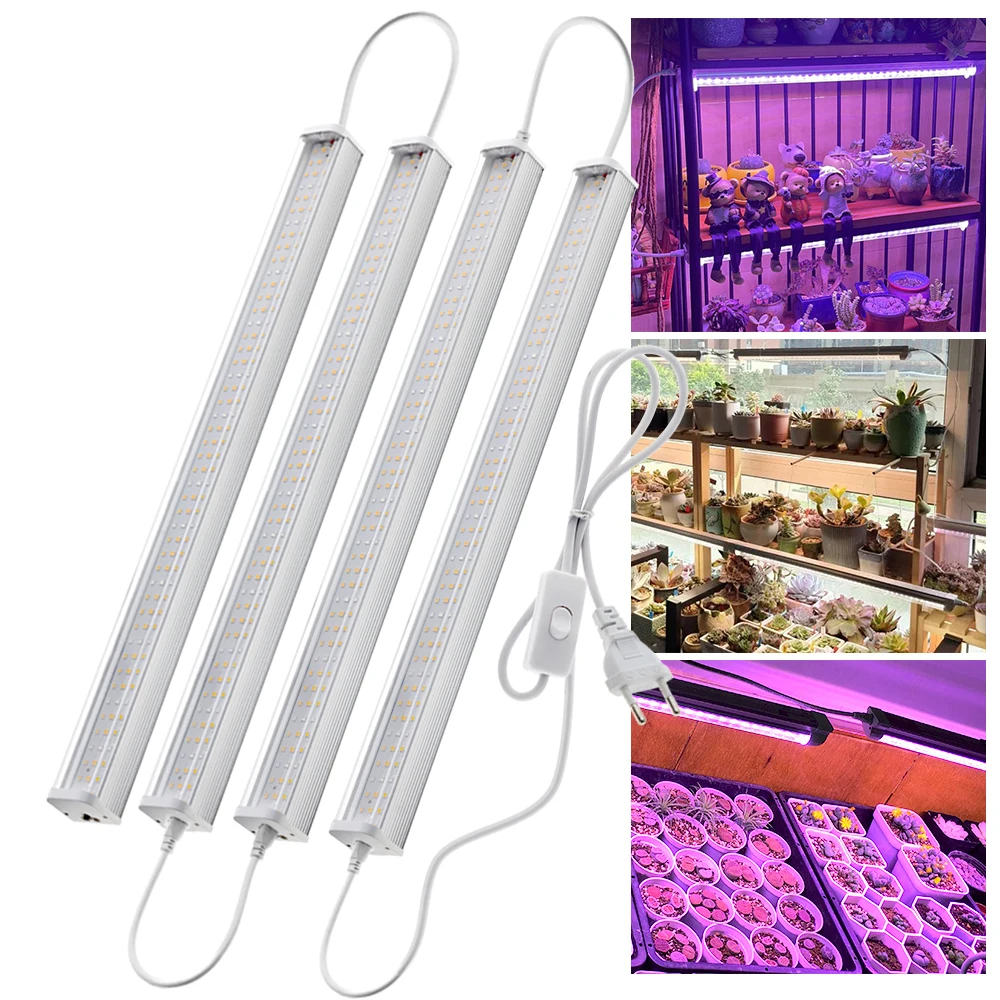 AC100-265V Full Spectrum LED Grow Light Sunshine/4000K/780NM Plant Growing Lamp Bars for Indoor Plants Seedling Hydroponics led grow light grow light