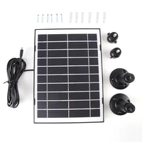 Chargeur solaire 30W Micro USB/USB-C/DC5521, Kit de panneaux solaires, étanche IP65, câble de chargement de 9,8 pieds, Compatible avec EufyCam/Wyze Cam 4