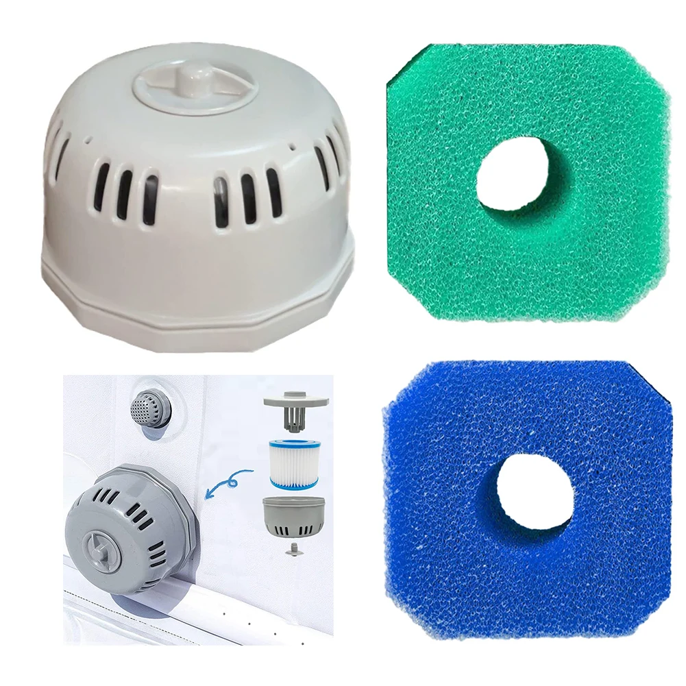 

Filter Holder Sponge Filter Housing Casing Holder P6653 For InteX Spas Hot Tubs Swimming Pool Replacement Part