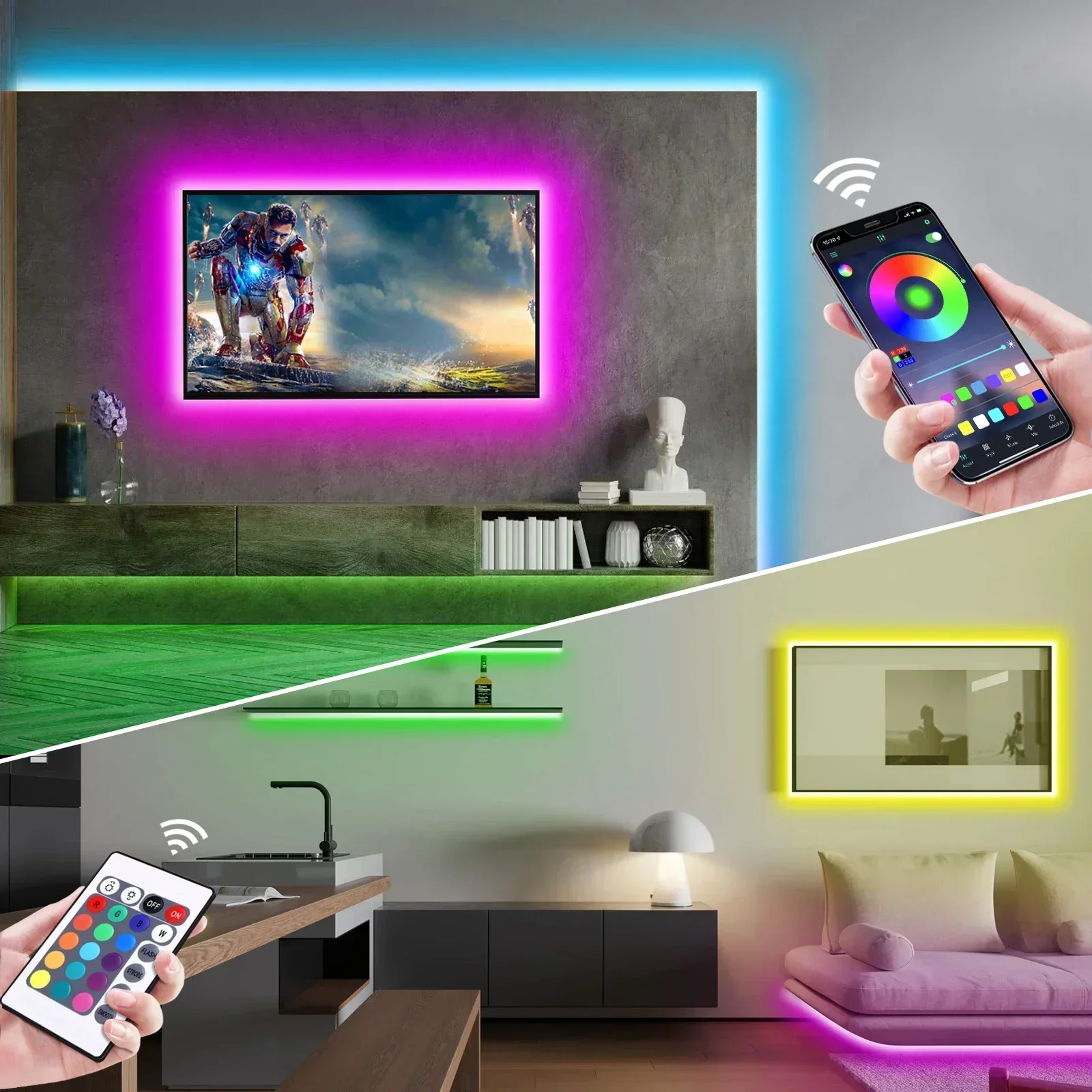 LED Strip in Home Decor