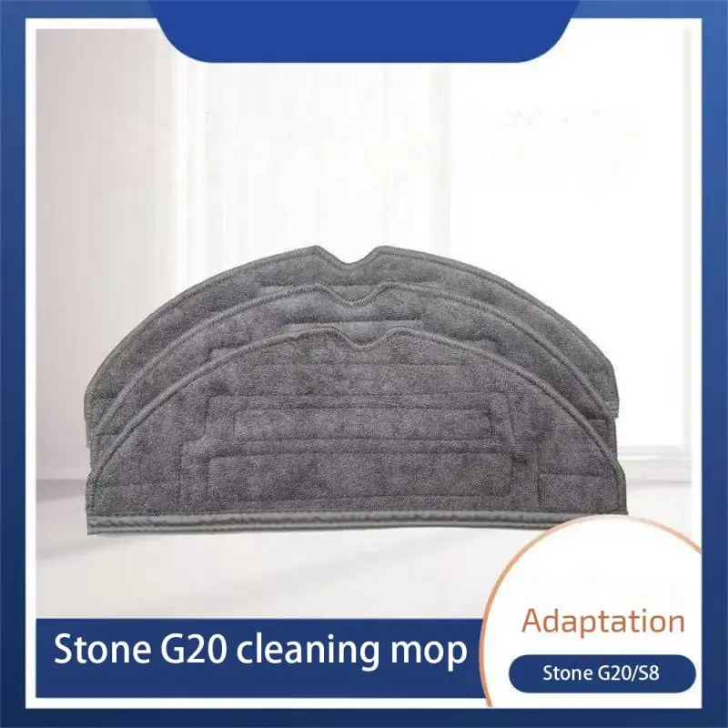 

Grey Cleaning Cloth Delicate Hemming Stone G20 Sweeper Rag Household Mop Small Appliance Accessories Fiber Rag Decontamination