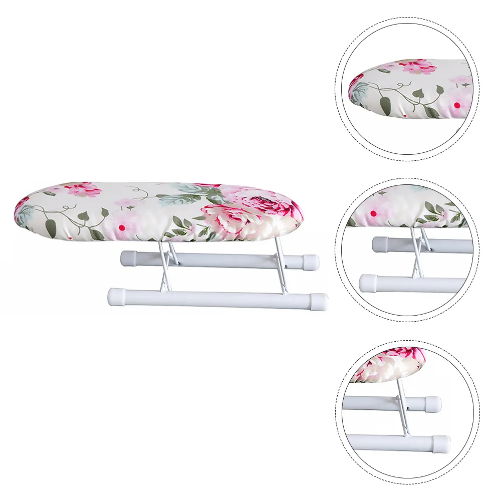 

Mini Tabletop Ironing Board With Folding Legs Countertop Ironing Board Ironing Board Small Ironing Rack (Random Color)