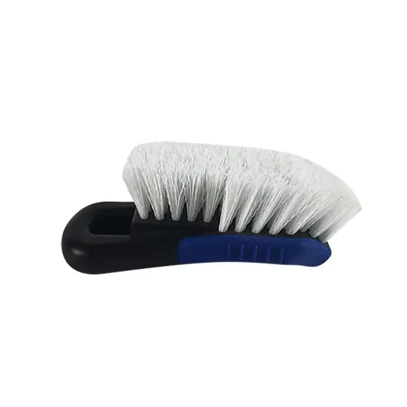 

Multi Functional Car Mat Cleaning Brush Special Nylon Bristles And ABS Plastic Durable Material Auto Cleaning Detailing Brush