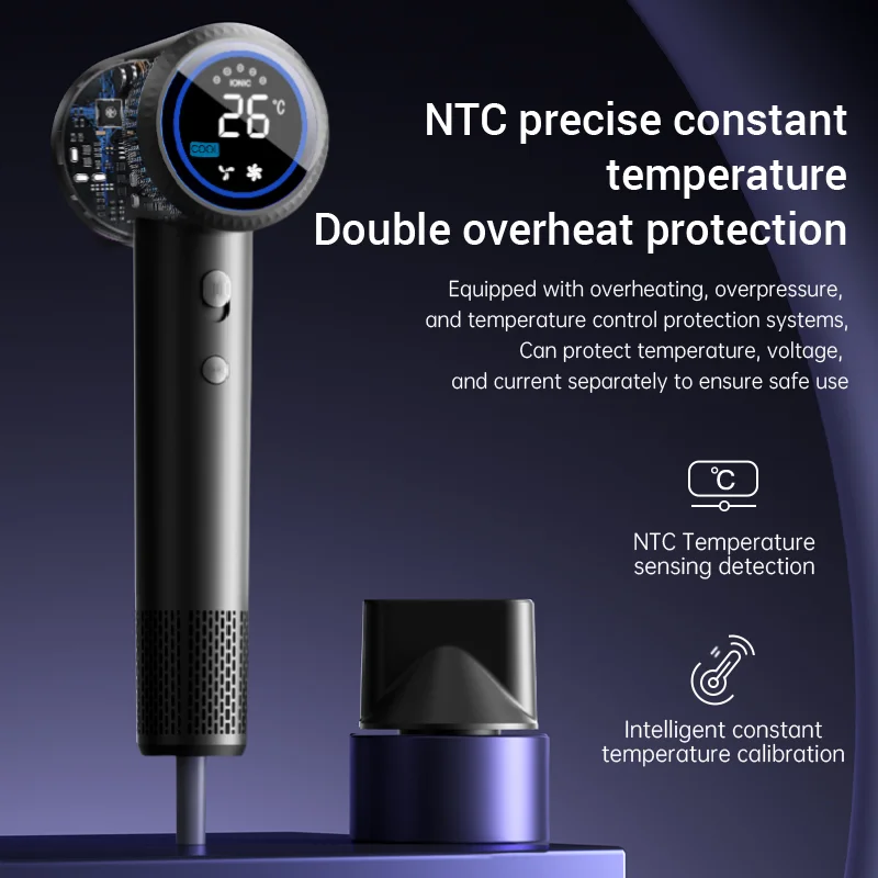 Smart Digital Display High-Speed Wind Rotation for Quick Drying
