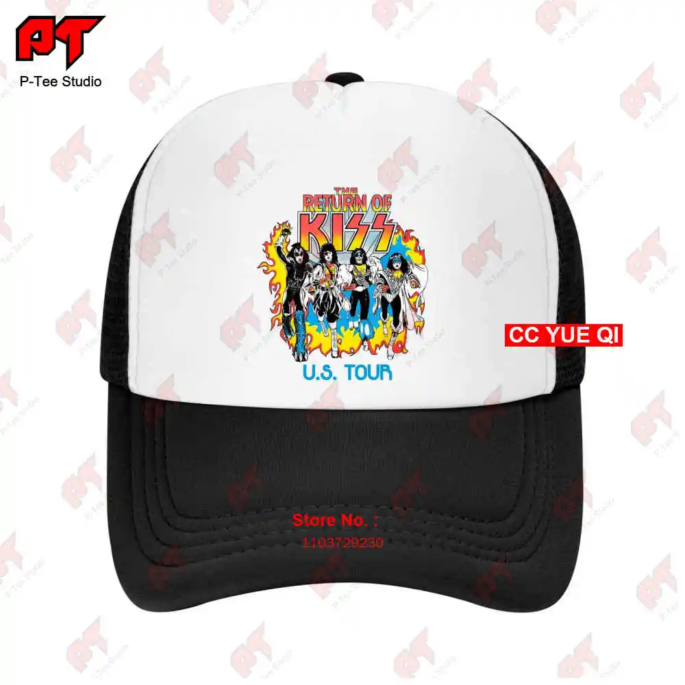 

The Return Of Kiss Band Us Tour Baseball Caps Truck Cap RO0K