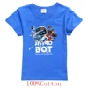 Astros Playroom Game Astrobot T Shirt Kids ASTRO BOT Cartoon Clothes Teen Boys Short Sleeve Tops Baby Girls 100% Cotton T-shirts 6