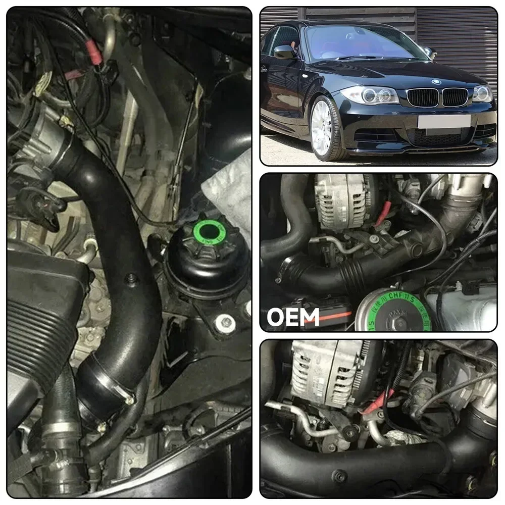 3Inch Intake Turbo Charge Pipe Aluminum for BMW N55 135i 335i E92 E93 E82 XDrive 2011-2012 Intake Turbo Cooler Kit N55