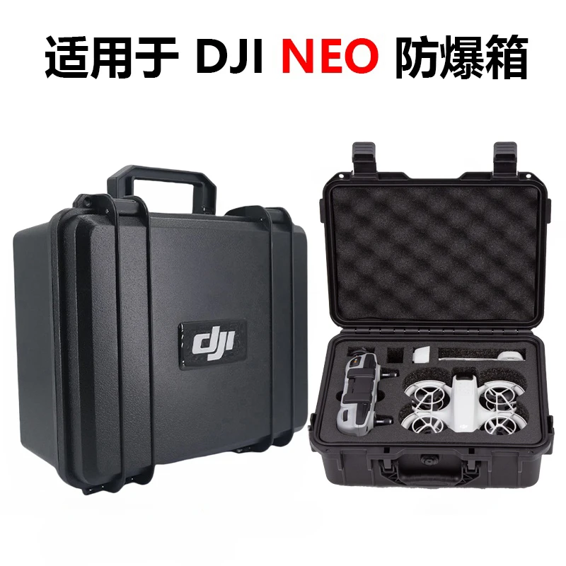For DJI NEO Storage Box Black Handbag Suitcase For DJI NEO Drone Remote Control Accessory Box For DJI NEO CaseE