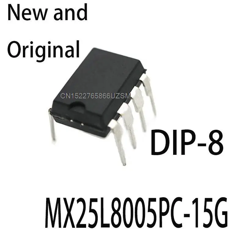 

10 шт. новые и оригинальные DIP-8 MX25L8005PC DIP8 25L8005PC-15G DIP MX25L8005PC-15 MX25L8005PC-15G