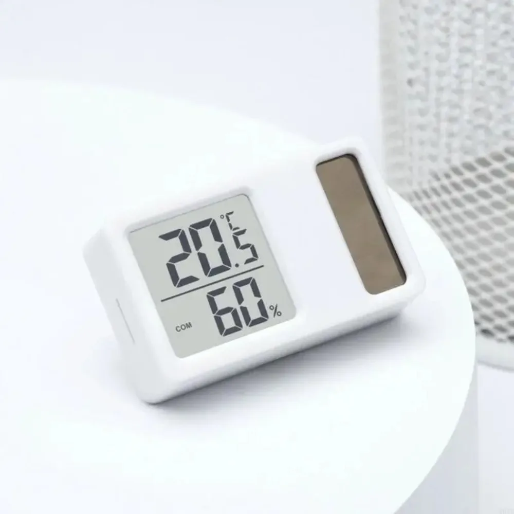 69HF Solar Powered Thermometers High Accuracy Mini Hygrometer Professional Measurement Meter Gauge Temperature Humidity Meter