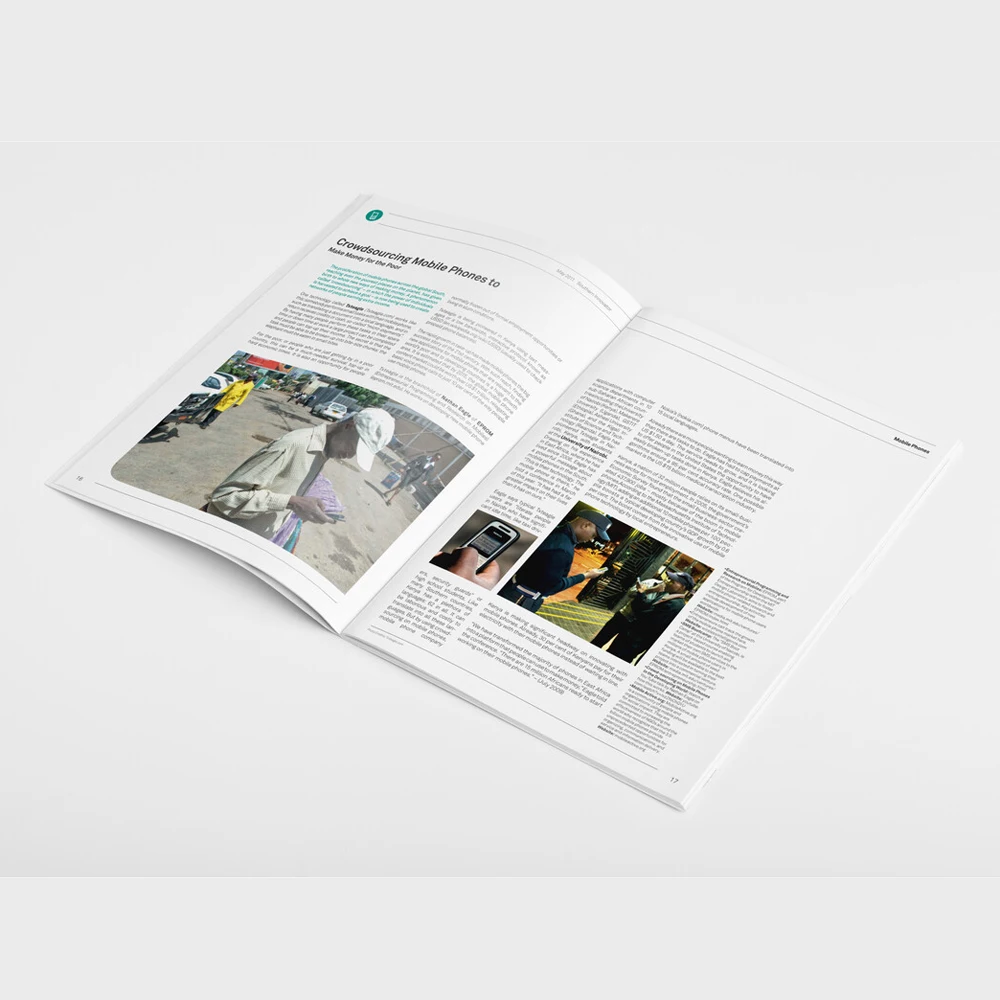 Printed photo album company simple product manual product manual full-color periodicals