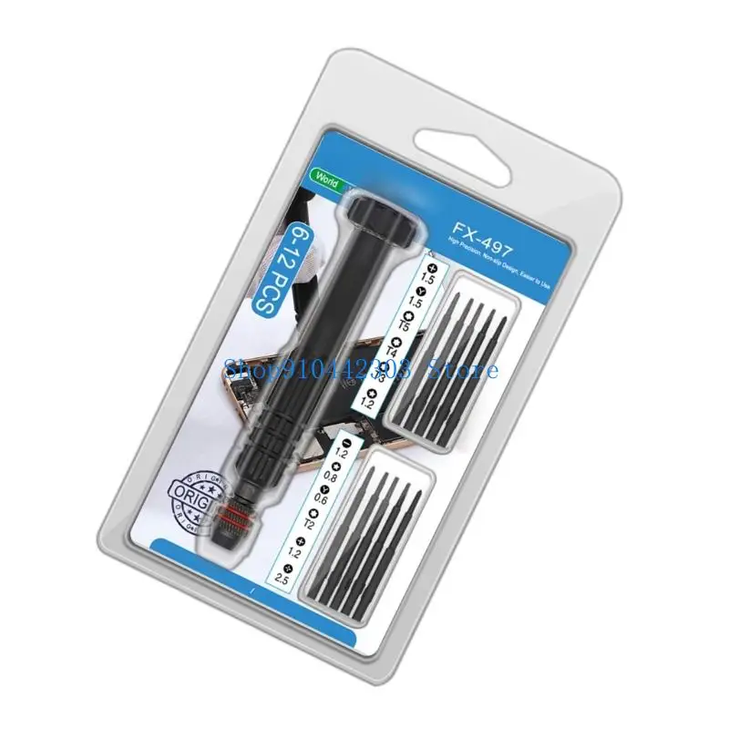 정밀 미니 드라이버 세트 전자 제품용 자석 팁 시계 수리 드라이버 비트 정밀 드라이버 세트