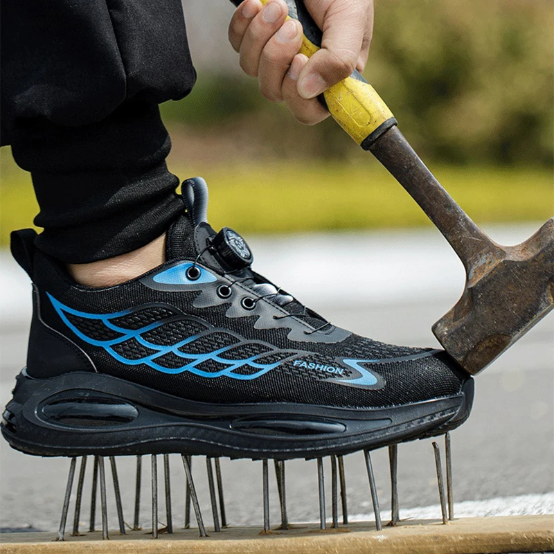 Men's Lightweight High-Density Protective Safety Sneakers