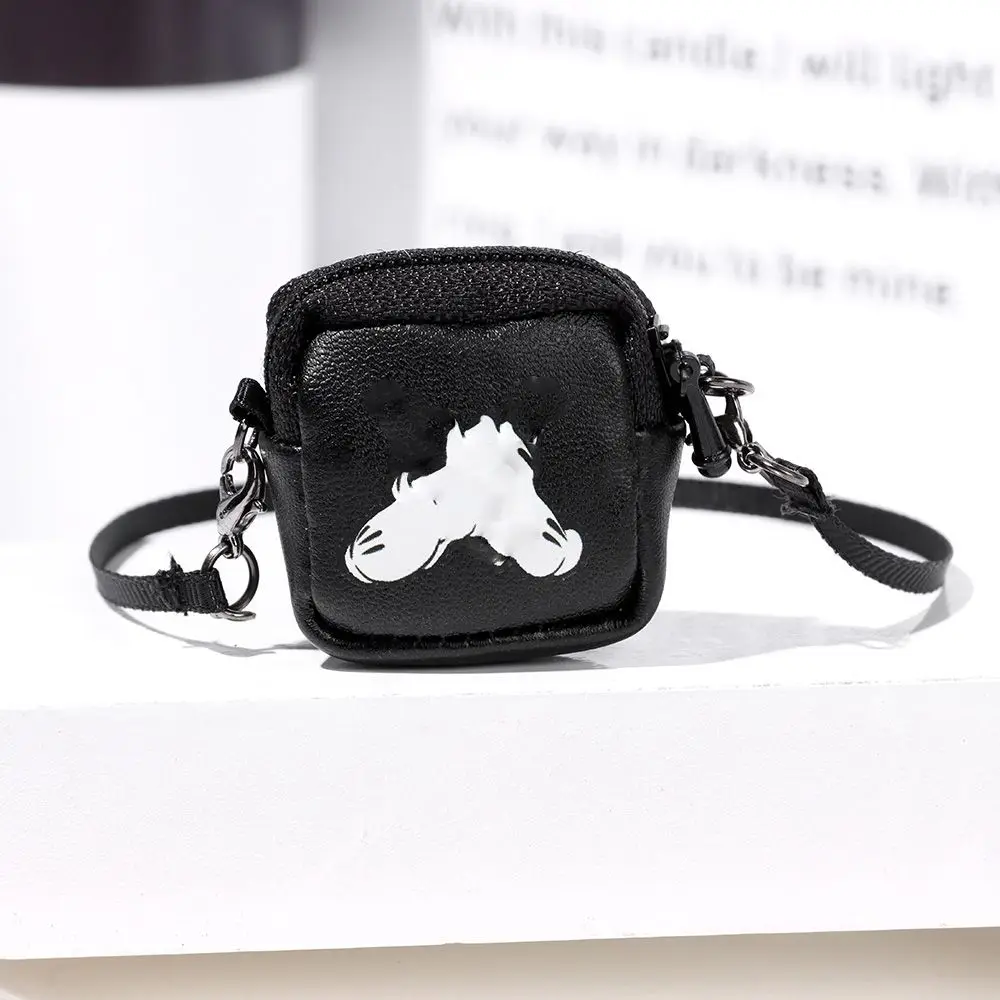 Miniature Shopping Handbag 20cm Doll Bag Doll Clothes Accessories Metal Chain Pack Dollhouse Fashion Plush Doll Bag 5 Styles