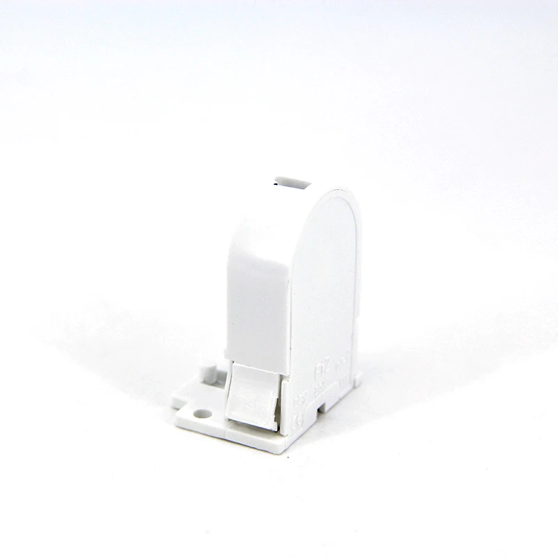 T8 Fluorescent Light Socket Lamp Base AC100-250V Plastic Holder Light Base Suitable for T8 G13 LED bracket lamp M20 5pcs