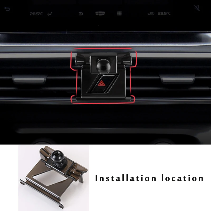 Car Phone Holder For Geely Coolray SX11 proton X50 Car Styling Bracket GPS Stand Rotatable Support Mobile Accessories phone holder mobile phone holder gps holder