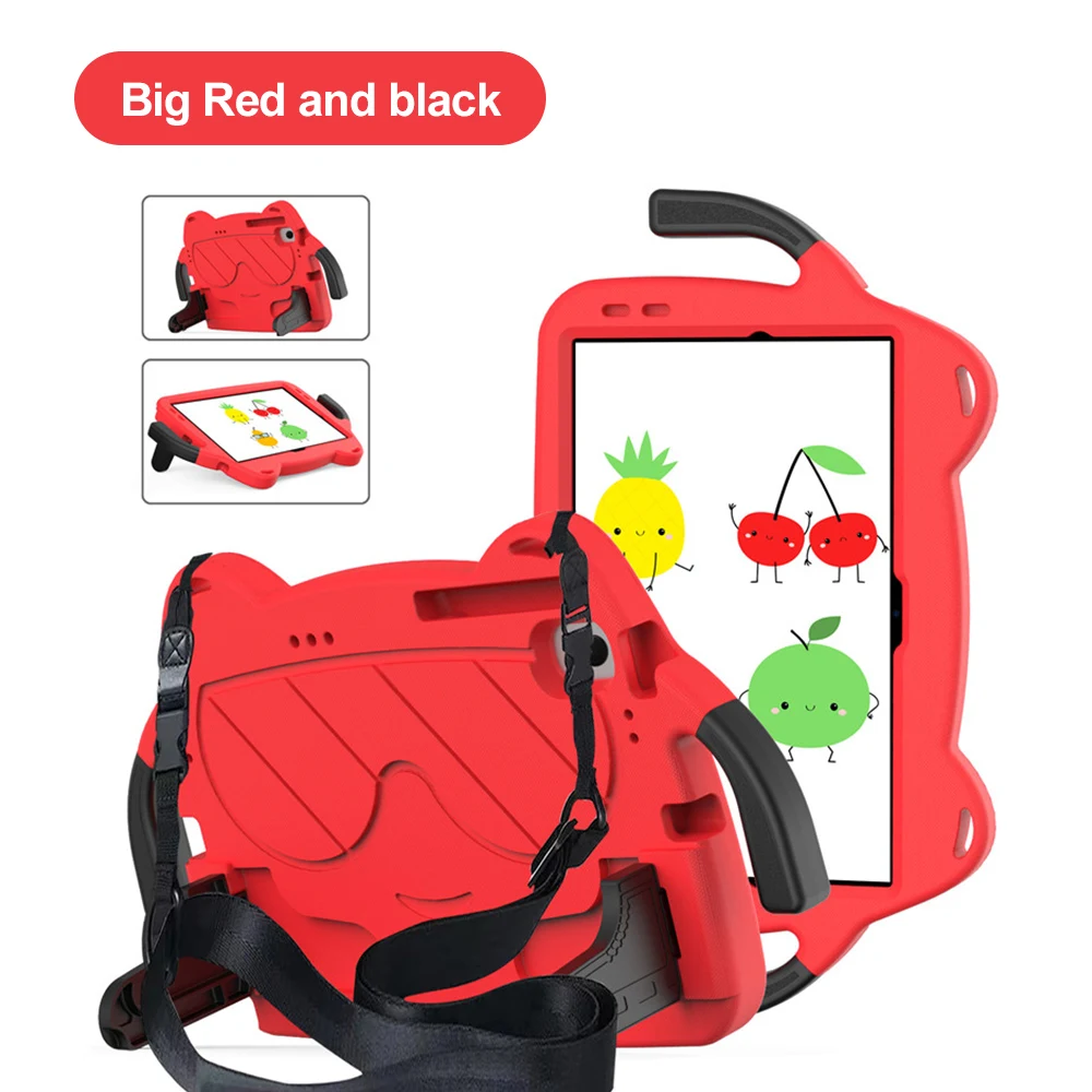 Children's Cartoon Tablet Cover with Dual-Angle Stand
