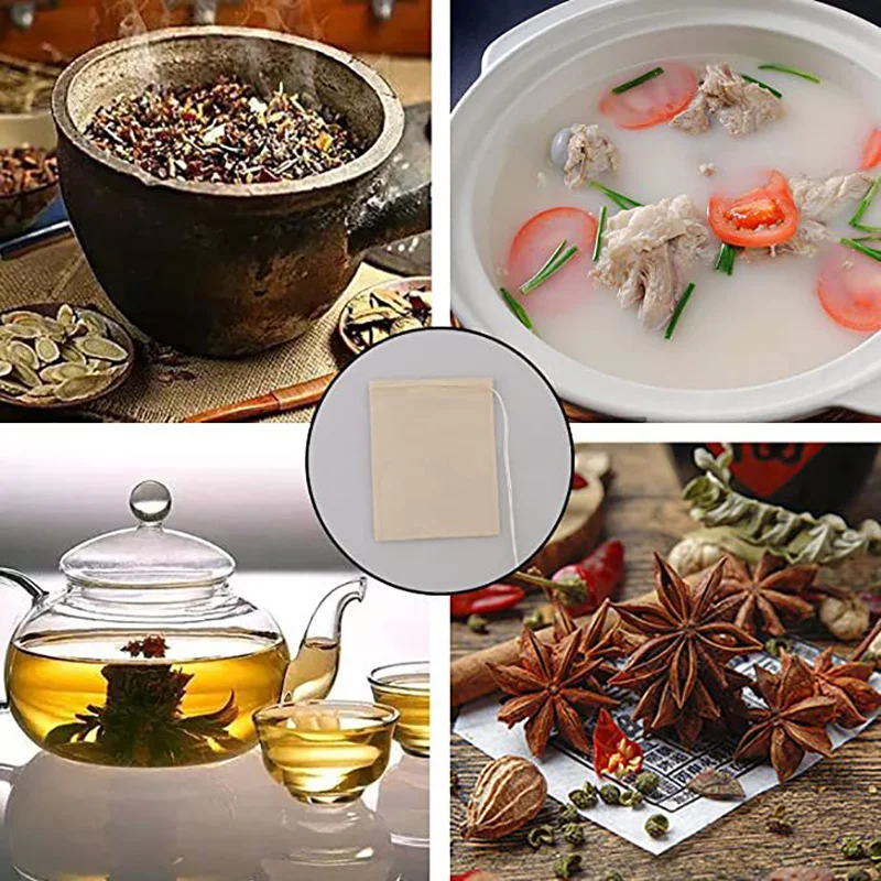 Tea bag disposable tea bag corn fiber traditional Chinese medicine non-woven fried medicine food grade filter, disposable tea filter bags, disposable tea bags