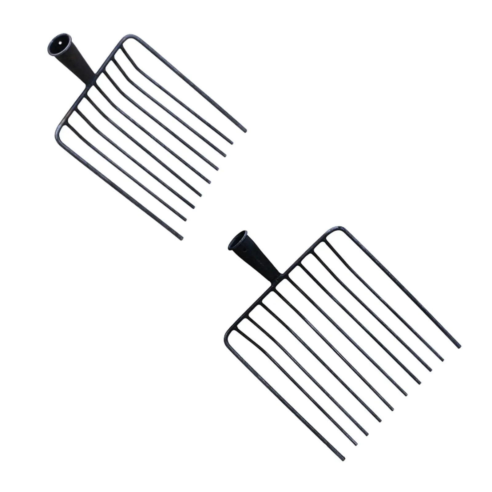 Pitchfork Tool Replacement Head, Agricultural Fork for Garden Tasks