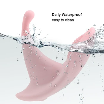 Clit Vagina Stimulator Orgasm Masturbator Butterfly Panties Lay On Vibrator Wearable Clitoris Vibrator Sex Toys for Women 5
