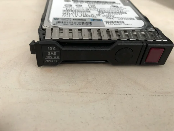 For 759210 B21 759547 450G 15K 2 5 12G G8 G9 server hard disk