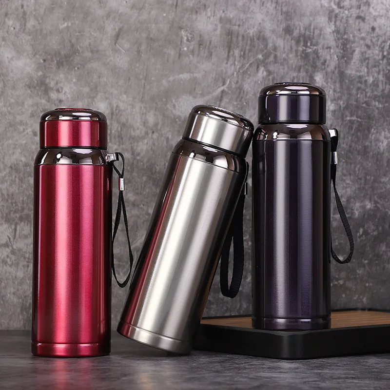 304 Stainless Steel Teacup Thermos  304 Stainless Steel Water Bottle -  800/600ml 304 - Aliexpress