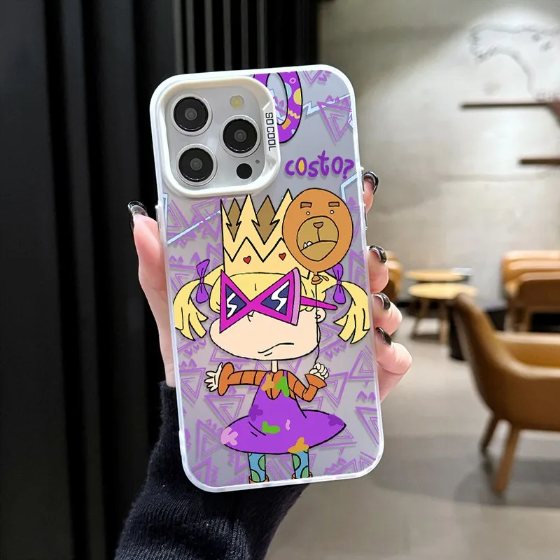 Cartoon Funny Rugrats Anti-Fall Matte Phone Case