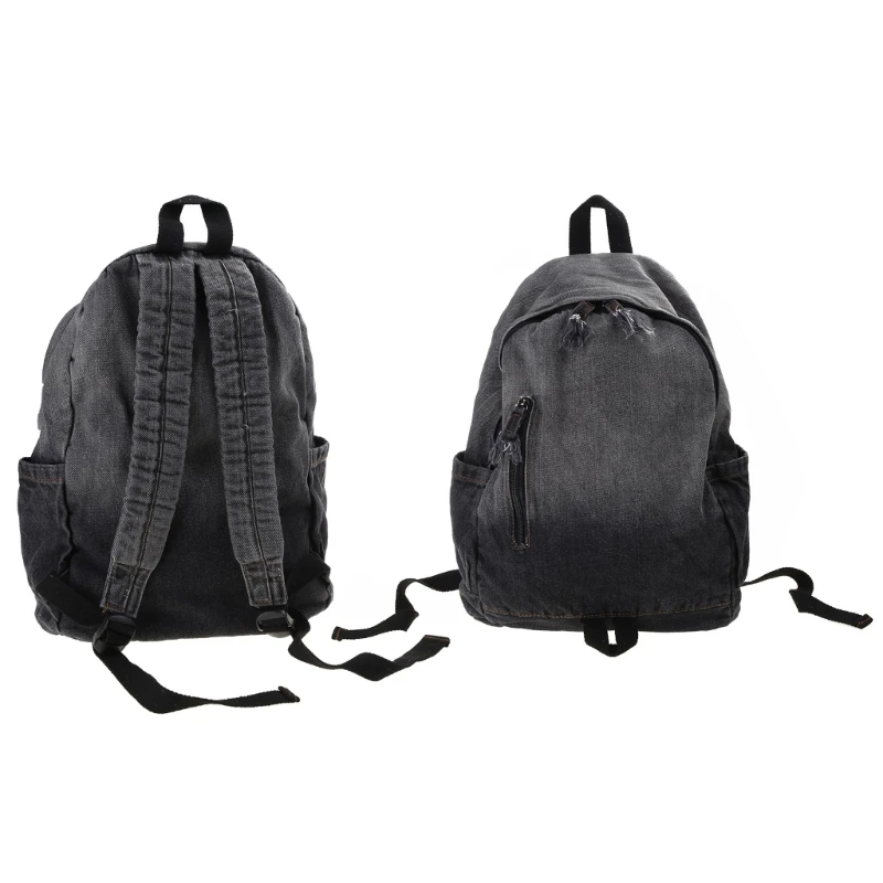 Literary Rucksack Schoolbag Large Capacity Daypack Backpack for Daily Shopping