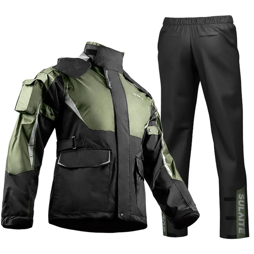 Waterproof Biker Rain Clothing Motorcycle Suit for Biker