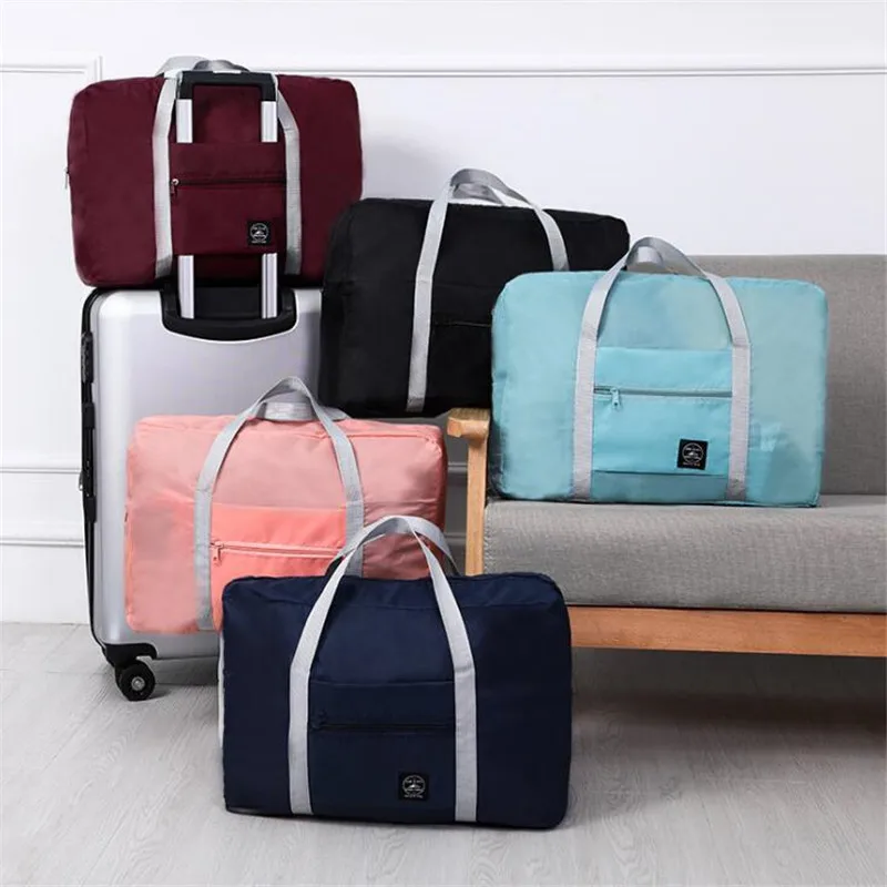 Travel Bag Nylon Foldable Luggage Bag Big Capacity Storage Women WaterProof Handbags Men Travel Organizer