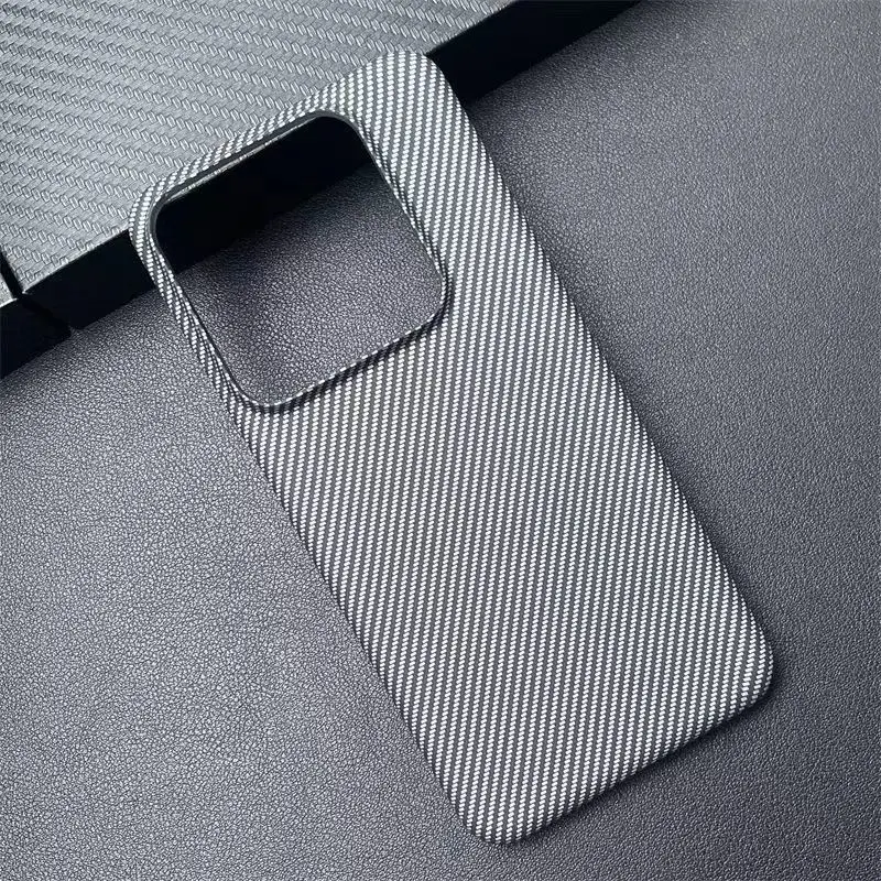 Fashion Hard Carbon Fibre Slim Protective Back Cover Case