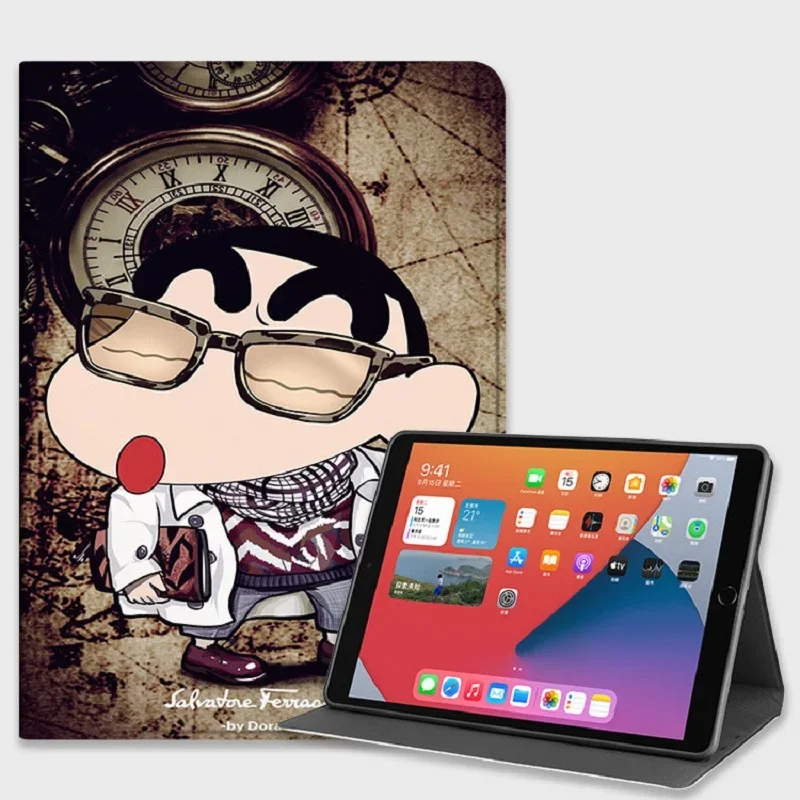 IPad Case Crayon Shin-chan Case for IPad 10th Generation 8th 9th 7th 10.2 for IPad Pro 11 Air 5 4 3 Mini 6 4 5 Case Coque Capa Funda ipad case