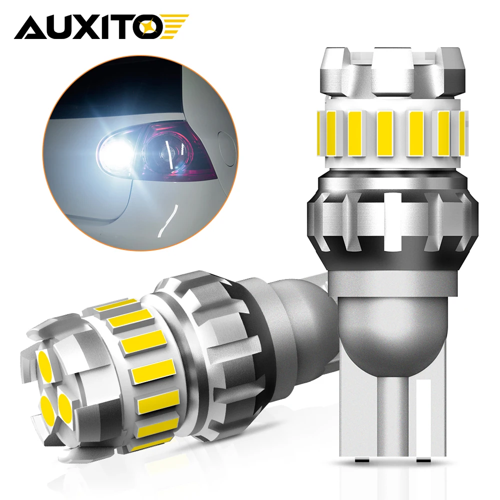 2 шт., Автомобильные светодиодные лампы Canbus T15 W16W T16 T10 W5W